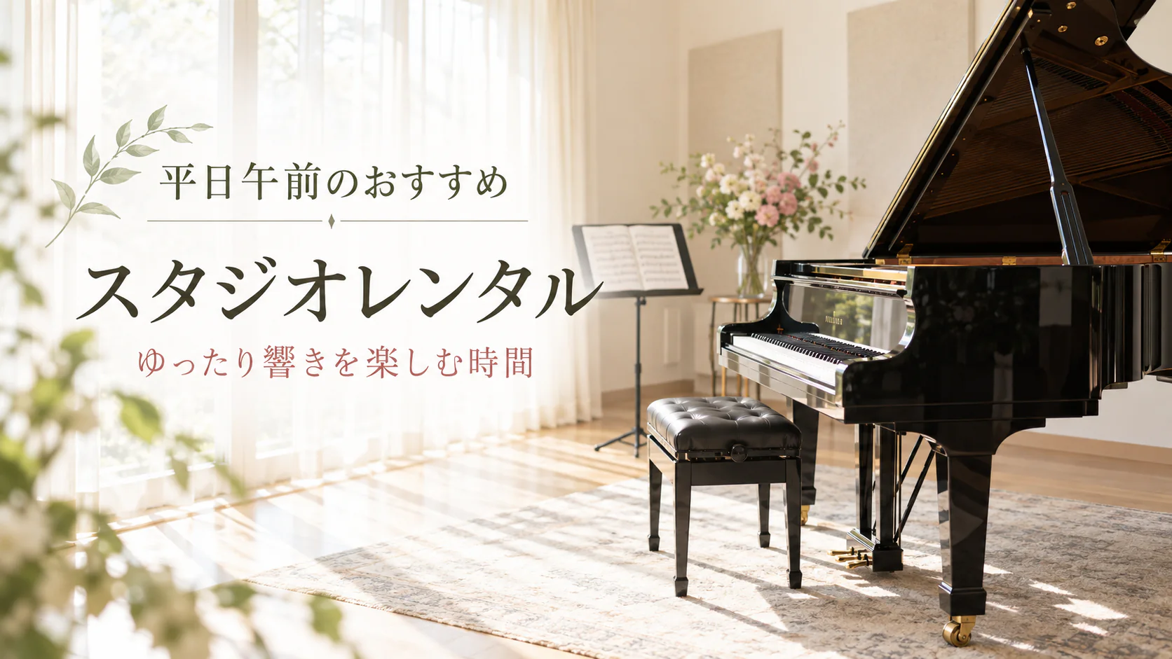 スタジオレンタルのご案内